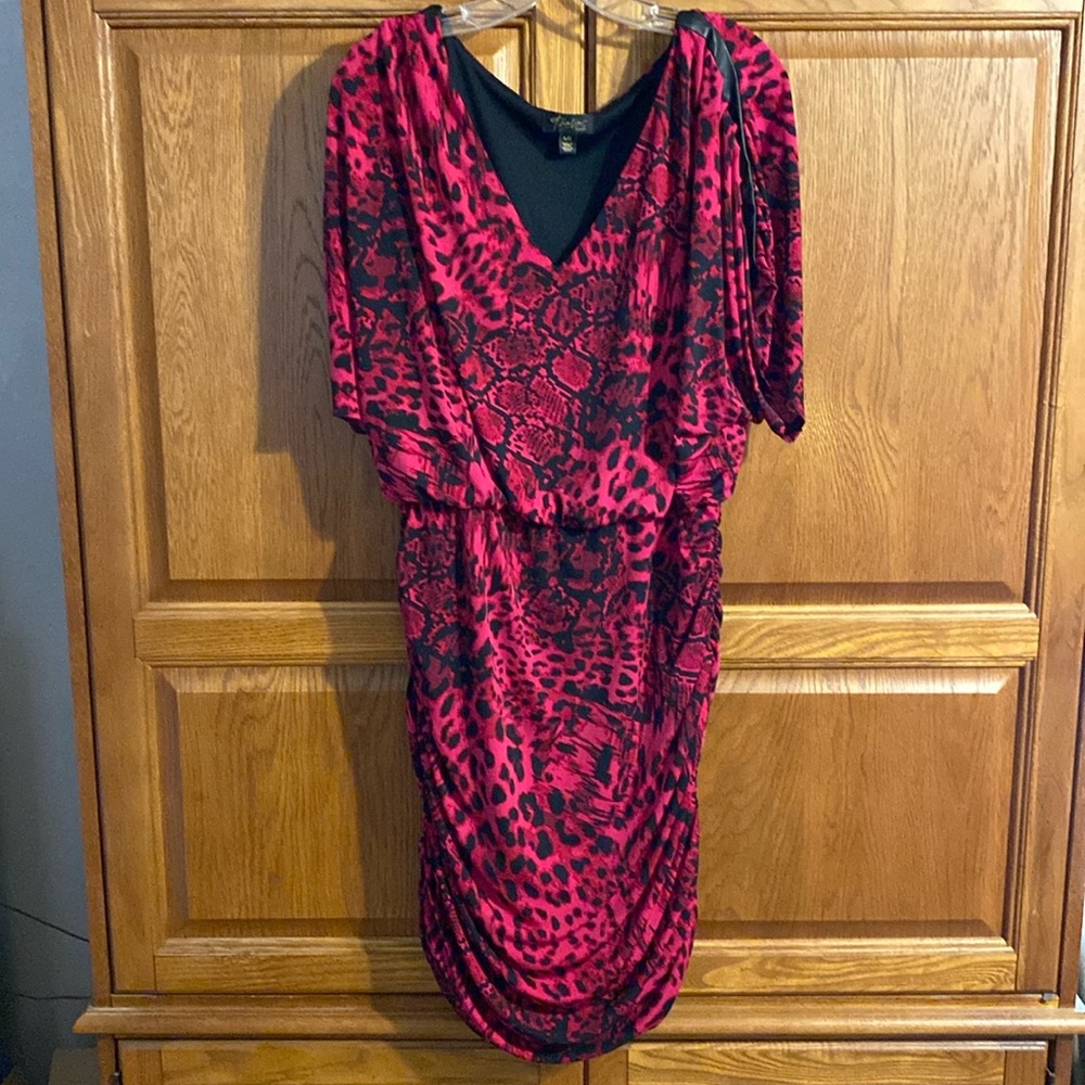 Thalia Sodi Animal Print Dress.